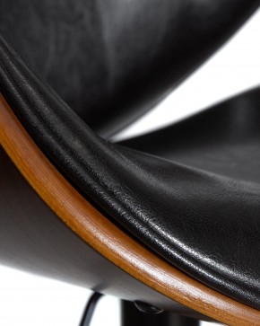 Стул барный DOBRIN JACK BLACK, цвет черный глянец PU ABD 002 в Елабуге - elabuga.ok-mebel.com | фото 9