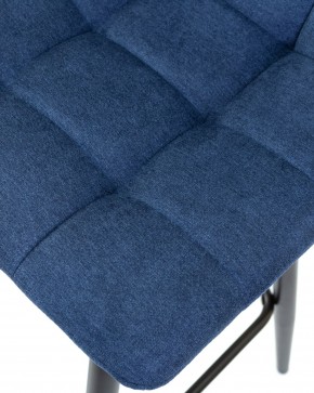 Стул барный DOBRIN NICOLE, черные матовые ножки, синяя ткань (UF860-14B) в Елабуге - elabuga.ok-mebel.com | фото 8