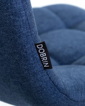 Стул барный DOBRIN NICOLE, черные матовые ножки, синяя ткань (UF860-14B) в Елабуге - elabuga.ok-mebel.com | фото 9