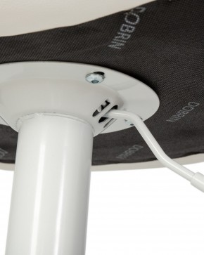 Стул барный DOBRIN TAILOR WHITE, белый PU в Елабуге - elabuga.ok-mebel.com | фото 7