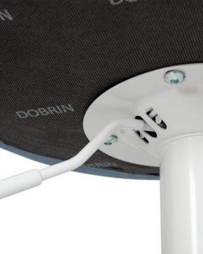 Стул барный DOBRIN TAILOR WHITE, пудрово-голубой велюр (MJ9-74) в Елабуге - elabuga.ok-mebel.com | фото 7