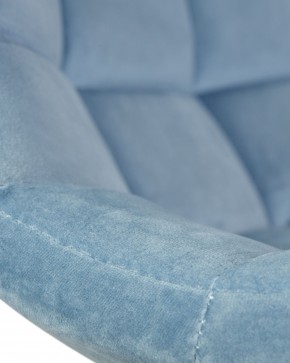 Стул барный DOBRIN TAILOR WHITE, пудрово-голубой велюр (MJ9-74) в Елабуге - elabuga.ok-mebel.com | фото 8