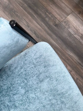 Стул ДИЛЛ, цвет RAIN 7 бриз, велюр / черный каркас М-City в Елабуге - elabuga.ok-mebel.com | фото 4