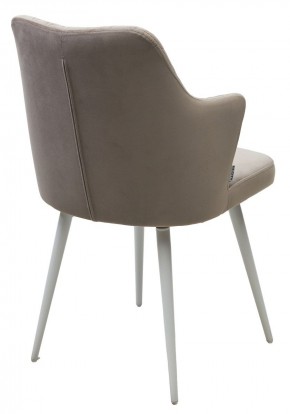 Стул HERMAN 360 град. ЛАТТЕ #25, велюр / белый каркас М-City в Елабуге - elabuga.ok-mebel.com | фото 5