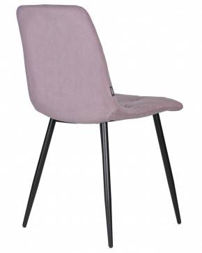 Стул обеденный DOBRIN CHILLY ROMBO, Лавандовый Simple 48, основание черное в Елабуге - elabuga.ok-mebel.com | фото 4