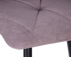 Стул обеденный DOBRIN CHILLY ROMBO, Лавандовый Simple 48, основание черное в Елабуге - elabuga.ok-mebel.com | фото 7