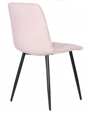 Стул обеденный DOBRIN CHILLY ROMBO, Розовый Simple 03, основание черное в Елабуге - elabuga.ok-mebel.com | фото 4