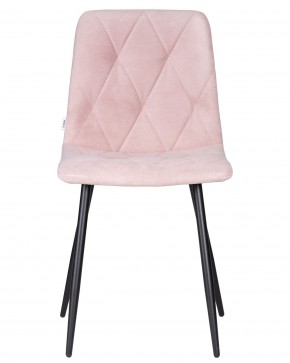 Стул обеденный DOBRIN CHILLY ROMBO, Розовый Simple 03, основание черное в Елабуге - elabuga.ok-mebel.com | фото 6