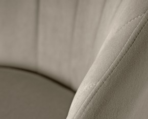Стул обеденный DOBRIN NAOMI, ЭМАЛЬ ЧЕРНЫЙ МУАР велюр Catania Cocoa в Елабуге - elabuga.ok-mebel.com | фото 10