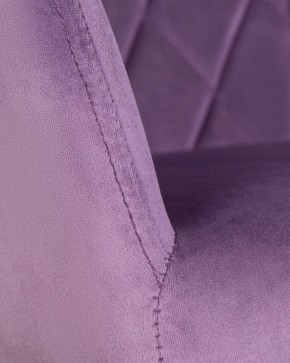 Стул обеденный DOBRIN ROBERT, черные матовые ножки, велюр V108-45 Темно-фиолетовый в Елабуге - elabuga.ok-mebel.com | фото 7