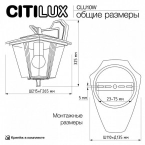 Светильник на штанге Citilux FORTS CLU10W в Елабуге - elabuga.ok-mebel.com | фото 9