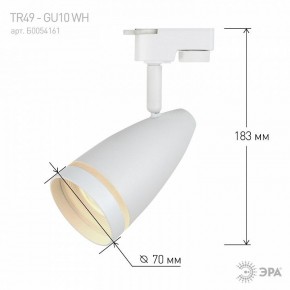 Светильник на штанге Эра  TR49 - GU10 WH в Елабуге - elabuga.ok-mebel.com | фото 4
