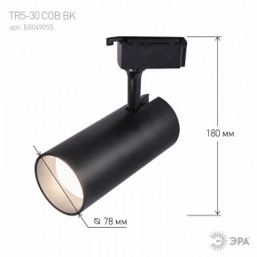 Светильник на штанге Эра  TR5-30 COB BK в Елабуге - elabuga.ok-mebel.com | фото 5