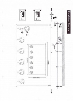 Светильник на штанге Imperiumloft RH Boule De Cristal Linear 40,1222 в Елабуге - elabuga.ok-mebel.com | фото 11