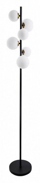 Торшер Arte Lamp Gemini A2243PN-6BK в Елабуге - elabuga.ok-mebel.com | фото