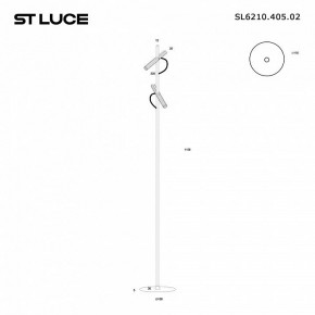Торшер ST-Luce LILT SL6210.405.02 в Елабуге - elabuga.ok-mebel.com | фото 2