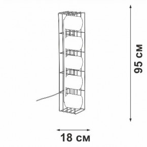 Торшер Vitaluce V3019 V3019-1/5P в Елабуге - elabuga.ok-mebel.com | фото 4