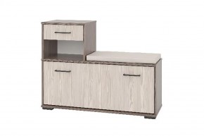 Тумба под обувь ЛИРА (Бодега темный/светлый) в Елабуге - elabuga.ok-mebel.com | фото