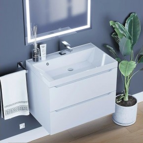 Тумба под раковину Uperwood Tanos 70 см, подвесная, белая матовая в Елабуге - elabuga.ok-mebel.com | фото 3