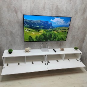 Тумба подвесная под ТВ LINES MTV4-MA 1150 Белый матовый (Белый-M 10.1.2) в Елабуге - elabuga.ok-mebel.com | фото 11
