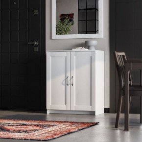 Тумба СИРИУС двухдверная, цвет белый в Елабуге - elabuga.ok-mebel.com | фото 4