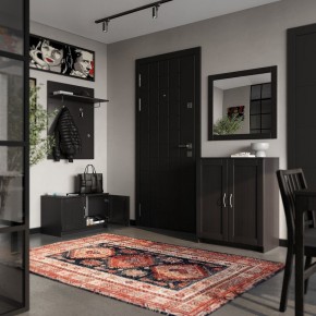 Тумба СИРИУС двухдверная, цвет Дуб Венге в Елабуге - elabuga.ok-mebel.com | фото 4