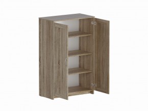 Тумба СИРИУС двухдверная высокая, цвет Дуб Сонома в Елабуге - elabuga.ok-mebel.com | фото 3