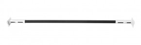 Турник раздвижной 1450-1700 цв. белый-черный FLEXTER PROFI в Елабуге - elabuga.ok-mebel.com | фото
