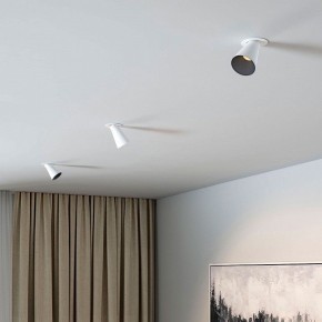 Встраиваемый светильник Elektrostandard Bell 25097/LED 8W 3000K белый в Елабуге - elabuga.ok-mebel.com | фото 4