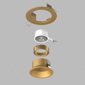 Встраиваемый светильник Lightstar Domino D61303GMOD в Елабуге - elabuga.ok-mebel.com | фото 3