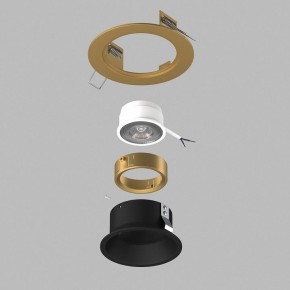 Встраиваемый светильник Lightstar Domino D61307GMOD в Елабуге - elabuga.ok-mebel.com | фото 3