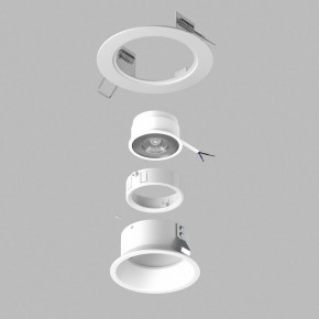 Встраиваемый светильник Lightstar Domino D61606WMOD в Елабуге - elabuga.ok-mebel.com | фото 3