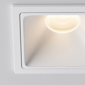 Встраиваемый светильник Maytoni Alfa LED DL043-01-10W3K-SQ-W-1 в Елабуге - elabuga.ok-mebel.com | фото 9