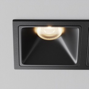 Встраиваемый светильник Maytoni Alfa LED DL043-02-10W3K-SQ-B-1 в Елабуге - elabuga.ok-mebel.com | фото 12