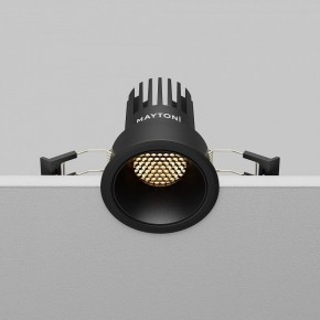 Встраиваемый светильник Maytoni Dip DL115-10W-2.7K-B в Елабуге - elabuga.ok-mebel.com | фото 7