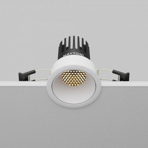 Встраиваемый светильник Maytoni Dip DL115-10W-2.7K-W в Елабуге - elabuga.ok-mebel.com | фото 7