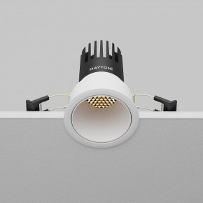 Встраиваемый светильник Maytoni Dip DL116-10W-2.7K-W в Елабуге - elabuga.ok-mebel.com | фото 7