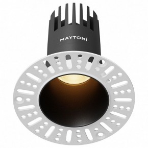 Встраиваемый светильник Maytoni Dip DL120-10W-2.7K-TRS-B в Елабуге - elabuga.ok-mebel.com | фото