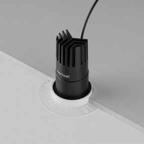 Встраиваемый светильник Maytoni Dip DL120-10W-2.7K-TRS-B в Елабуге - elabuga.ok-mebel.com | фото 6