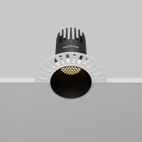Встраиваемый светильник Maytoni Dip DL120-10W-2.7K-TRS-B в Елабуге - elabuga.ok-mebel.com | фото 7
