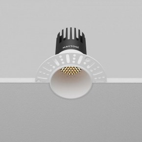 Встраиваемый светильник Maytoni Dip DL120-10W-2.7K-TRS-W в Елабуге - elabuga.ok-mebel.com | фото 8