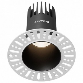 Встраиваемый светильник Maytoni Dip DL120-10W-4K-TRS-B в Елабуге - elabuga.ok-mebel.com | фото