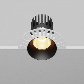 Встраиваемый светильник Maytoni Dip DL121-15W-2.7K-TRS-B в Елабуге - elabuga.ok-mebel.com | фото 5