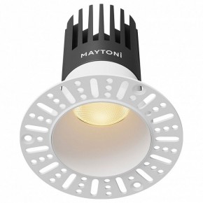 Встраиваемый светильник Maytoni Dip DL122-15W-2.7K-TRS-W в Елабуге - elabuga.ok-mebel.com | фото
