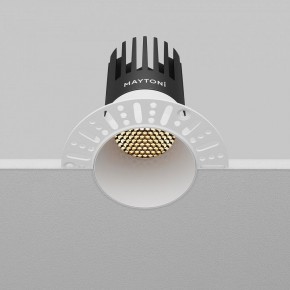 Встраиваемый светильник Maytoni Dip DL122-15W-2.7K-TRS-W в Елабуге - elabuga.ok-mebel.com | фото 7