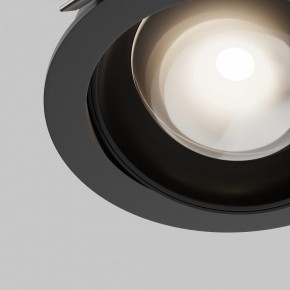 Встраиваемый светильник Maytoni Lens DL105-12W4K-B в Елабуге - elabuga.ok-mebel.com | фото 8