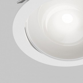 Встраиваемый светильник Maytoni Lens DL105-12W4K-W в Елабуге - elabuga.ok-mebel.com | фото 9