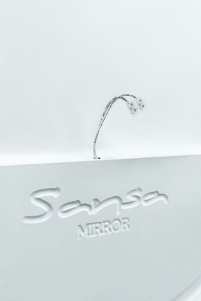 Зеркало Gia 75 white с подсветкой Sansa (SGa1044Z) в Елабуге - elabuga.ok-mebel.com | фото 5
