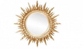Зеркало круглое золото (1810(1) в Елабуге - elabuga.ok-mebel.com | фото