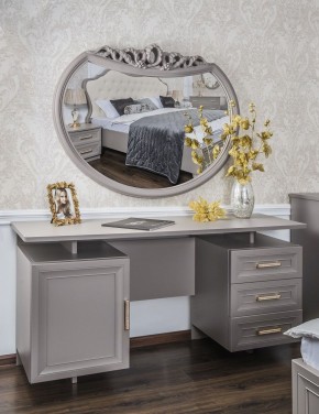 Зеркало ППУ для Туалетного стола Мокко (серый камень) в Елабуге - elabuga.ok-mebel.com | фото 2